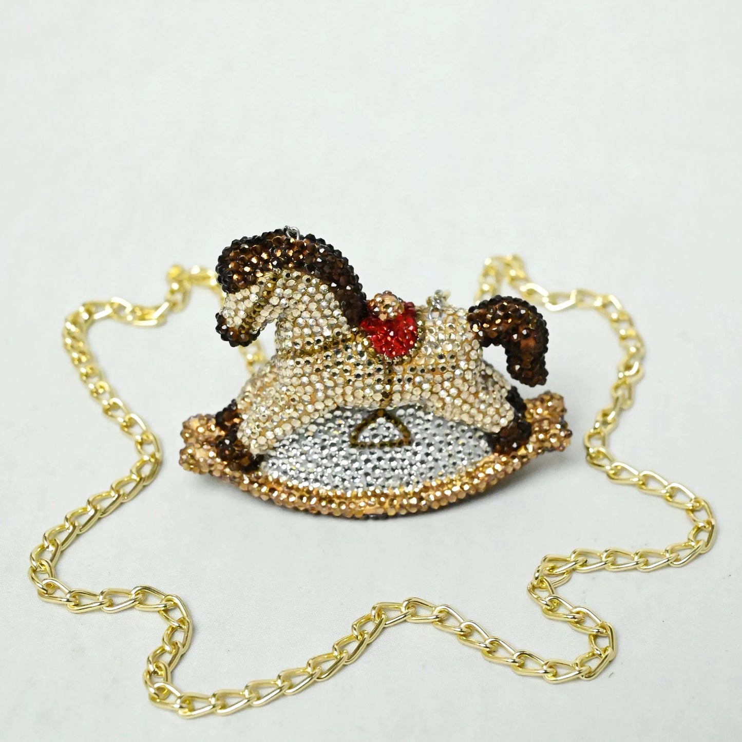 Rocking Horse Mini Clutch - Crystal