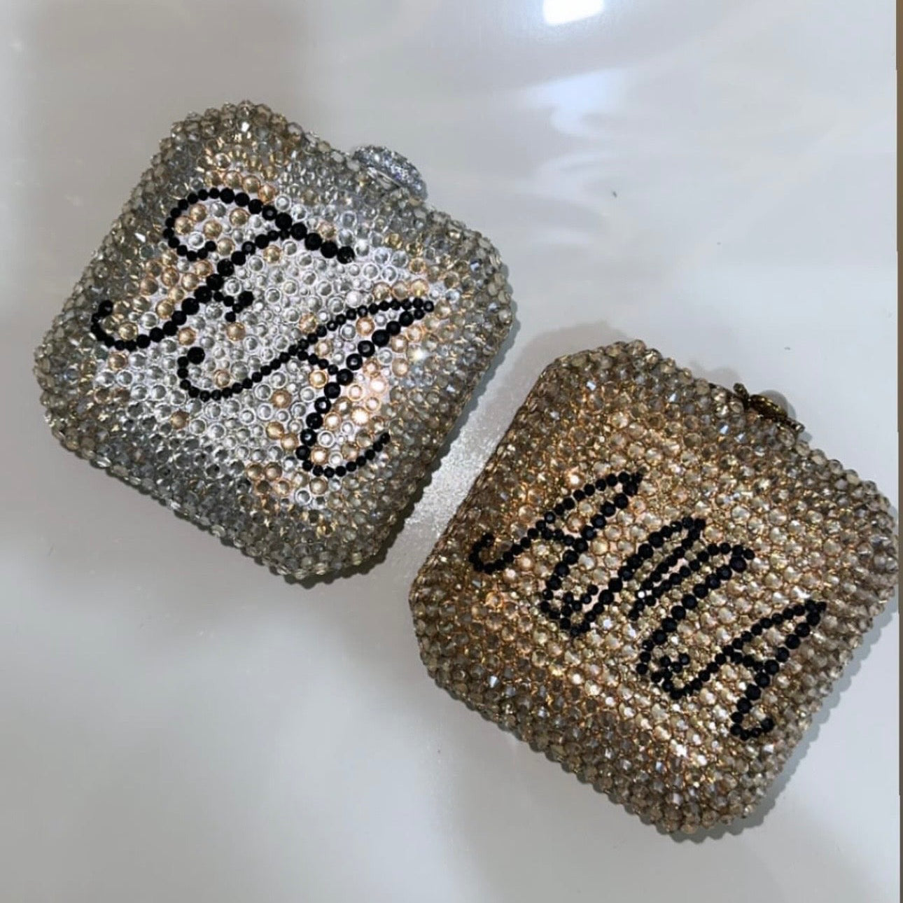 Customised Initials Clutch