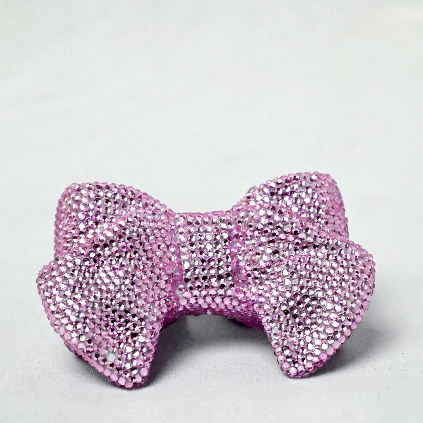 Bow Mini Pink Clutch - Crystal