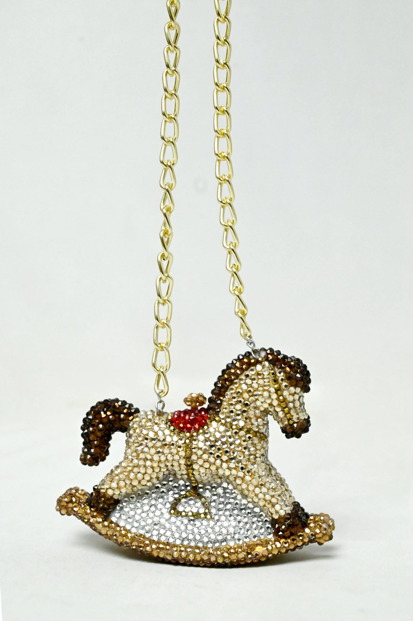 Rocking Horse Mini Clutch - Crystal