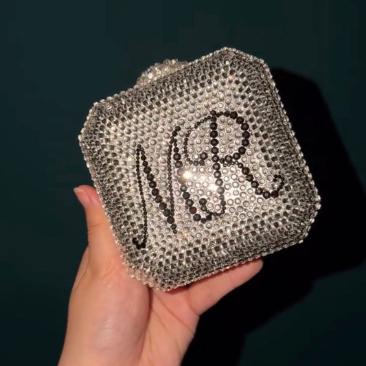 Customised Initials Clutch