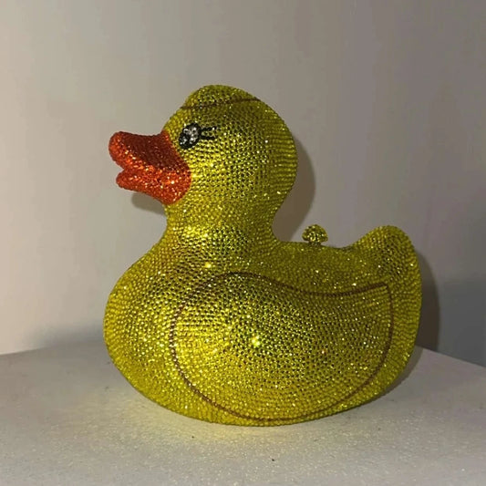 Duckling Charm Clutch - Crystal