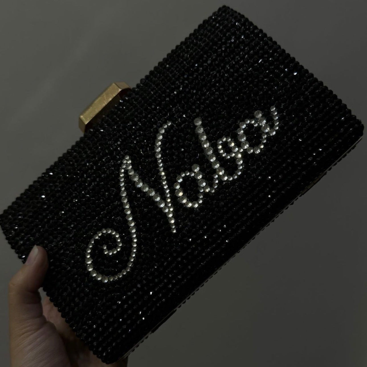 Customised Initials Clutch