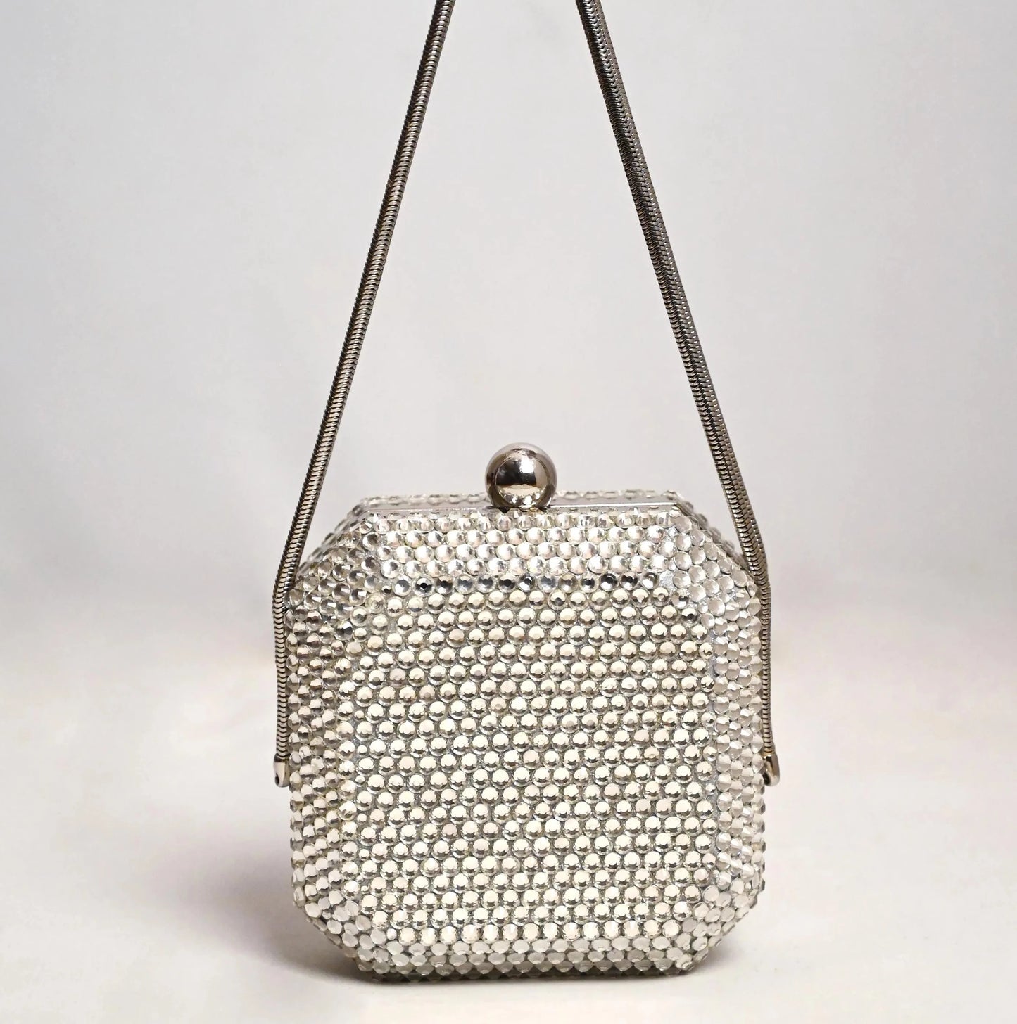 Fizzoni X Silver Clutch - Crystal