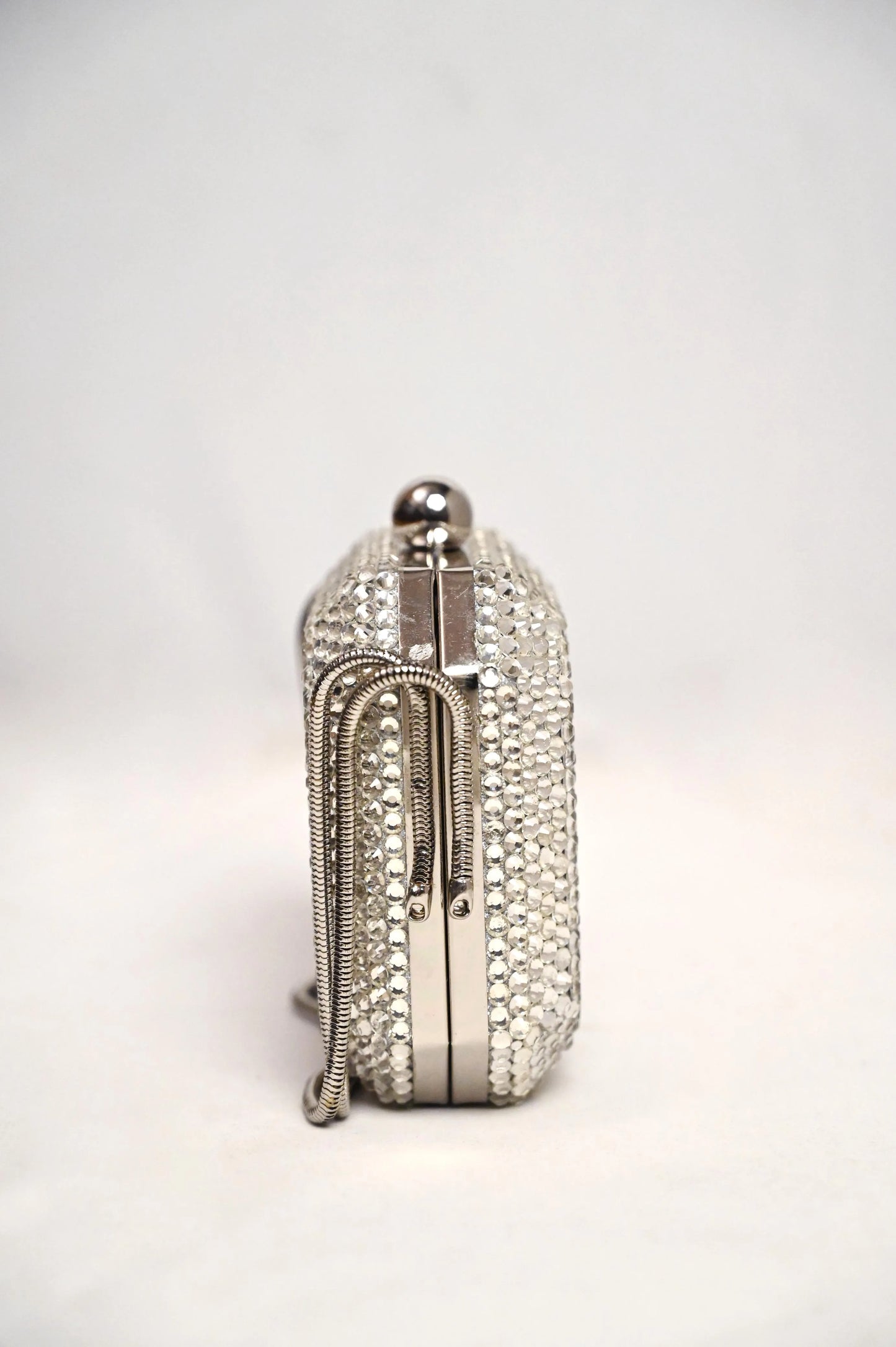 Fizzoni X Silver Clutch - Crystal