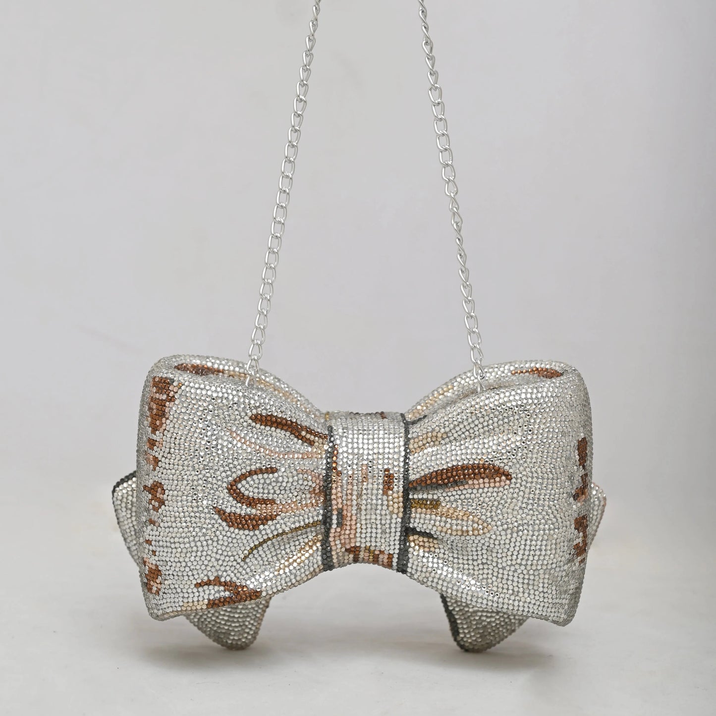 Bow Aurora Clutch - Crystal