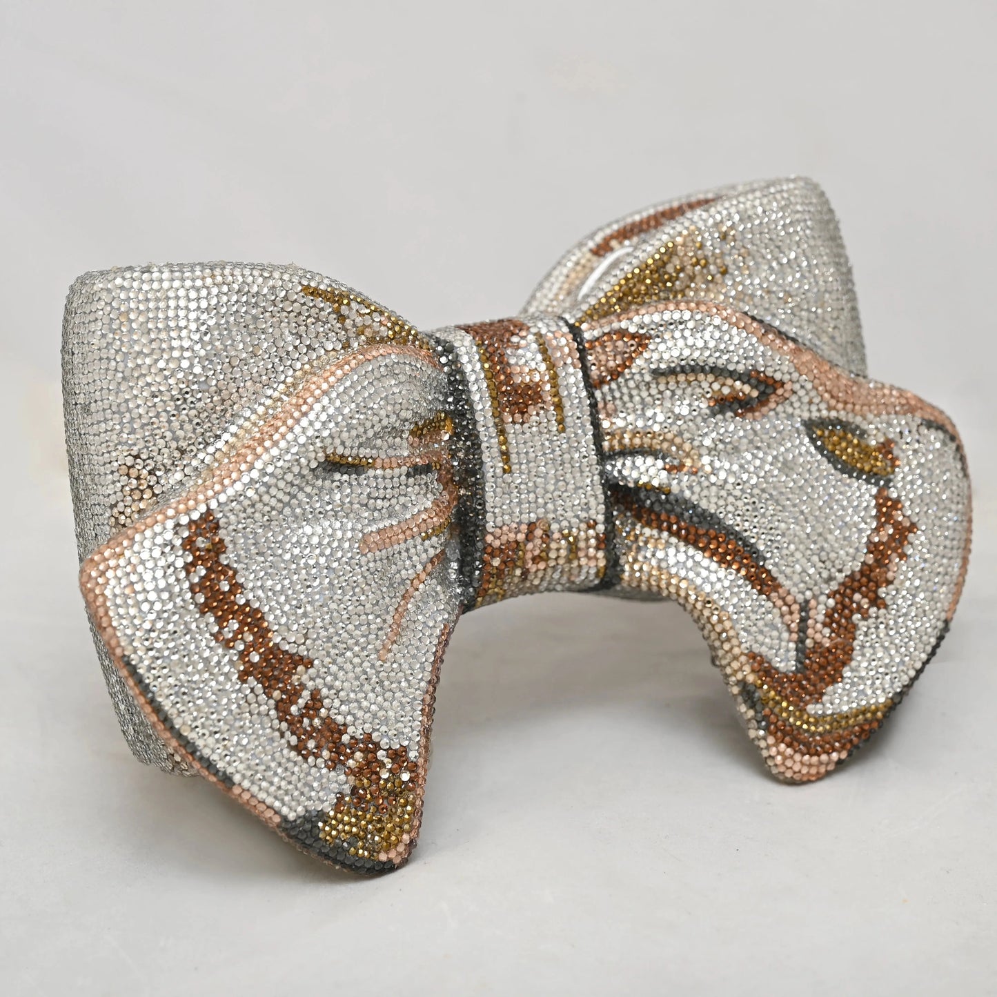 Bow Aurora Clutch - Crystal